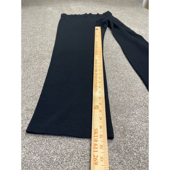 Eileen Fisher Womens pull on pants sz small black wool blend minimalist trouser - Picture 6 of 12